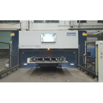 电池包上盖板机器人切割工作站