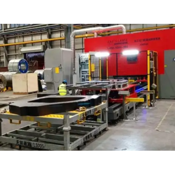 双工位手动门环激光拼焊